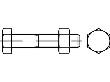 ISO 4014 A 4-70 CE Mu M 24 x 180 SB nach EN 15048 A 4 S Produktbild img1 S