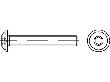 ISO 7380 -2 010.9 M 6 x 35 galv. verzinkt, getempert gal Zn S Produktbild