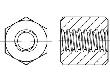 ART 88090 Mutter 6kt. Stahl m.Trapezgew. TR 24 x 5 x SW 36 x L36 S Produktbild img1 S
