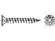 ART 88099 SPAX St. 4,5 x 20/10 -Z WIROX, SEKO mit Innenloch gal Zn S Produktbild img1 S