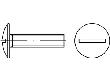 ART 88107 Bordwandschr. St. M 6x16 K 16 galv. verzinkt, ohne Mutter gal Zn S Produktbild img1 S