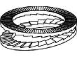 ART 88132 NORD-LOCK Scheibe f.HV geklebt NL 27 SC (28,4 x 49,5 x 5,8) S Produktbild img1 S