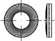 ART 88132 Nord-Lock X-series Scheiben NLX12sp(12,5 x 25,4x 4,2) flZnnc flZn S Produktbild