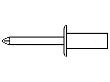 ART 88420 CAP - Blindniete Alu/A 2 4,8 x 16 S Produktbild
