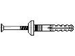 ART 88503 FISCHER-Nageldübel N-P 6 x 40/ 7 -Z S Produktbild img1 S
