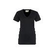 Classic Damen V-T-Shirt, schwarz Produktbild img1 S
