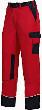 BP® Work & Wash Color Bundhose 1609 559 81, rot-schwarz Produktbild img1 S