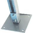 Stütze bis H2,3m C-Profil 40x40mm Produktbild