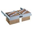 Hängeauszug für Schrank B930xT400 mm 7035 Produktbild