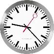 Wanduhr, mit Lochsekundenzeiger Produktbild