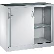 Schiebetüren-Beistellschrank, Höhe 1200 mm Produktbild