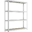 Weitspannregal Komplettset META SPEED-RACK, mit Spanplatte Produktbild