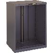 Schubladenschrank-Leergehäuse, 27x36 E, grau metallic Produktbild