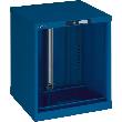 Schubladenschrank-Leergehäuse, 27x27 E, enzianblau Produktbild img1 S