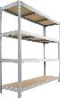 Weitspannregal Komplettset META SPEED-RACK, mit Spanplatte Produktbild img2 S