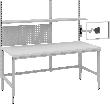 Systemtisch Multi4easy, höhenverstellbar mit Tischplatte Melamin Produktbild img1 S