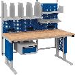 Systemtisch Multi4motion B1685xT900/965xH730-1330 Packarbeitsplatz 1 Tischplatte Multiplex Produktbild img1 S