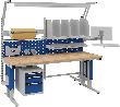 Systemtisch Multi4motion B2030xT800/865xH730-1230 Packarbeitsplatz 2 Produktbild