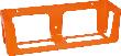 Wandhalterung für KIEL Orange Produktbild