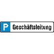 Parkplatz-Reservierungsschild im Kennzeichenformat Produktbild