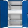 Schwerlastschrank ohne Mittelwand, mit 3 Schubladen Produktbild img1 S
