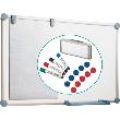 Whiteboard Komplett-Set H 900 x B 1200 mm Produktbild