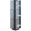 Drehturm leer, blau H1760xD680 mm für Magazine T150 mm Produktbild