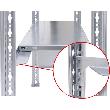 Steckregal, mit Längenriegel, Fachlast 150 kg Produktbild img2 S