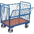 Drahtkastenwagen mit Stahlrohr-Aufbau Produktbild