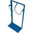 Stahlflaschenständer 2x40-50 l VarioFit Produktbild