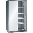 Schwerlastschrank mit Türen und 4 Verstellböden Produktbild img1 S