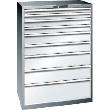Schubladenschrank mit 9 Schubladen (2x75, 2x100, 2x150, 2x200, 1x300 mm) Produktbild img1 S