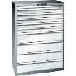 Schubladenschrank mit 10 Schubladen (1x50, 5x100,4x200 mm) Produktbild img1 S