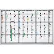 Jahresplaner 12x37 FelderAbm. 920 x 625 mm Magnetoplan Produktbild