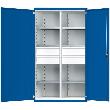 Schwerlastschrank mit Mittelwand, 4 Schubladen FH 180 mm Produktbild img1 S