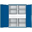 Schwerlastschrank mit Mittelwand, 4 Schubladen FH 180 mm Produktbild