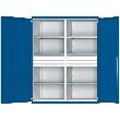 Schwerlastschrank mit Mittelwand, 6 Schubladen FH 120 mm Produktbild