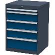 Schubladenschrank, Breite 600 mm x Tiefe 575 mm Produktbild img1 S