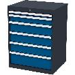 Schubladenschrank, Breite 700 mm x Tiefe 575 mm Produktbild img1 S