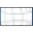 Gitterrückwand, blau verzinkt Produktbild