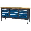 Kastenwerkbank, 2000 mm, 11 Schubladen Produktbild img1 S