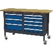 Mobile Kastenwerkbank, Breite 1500 mm, 8 Schubladen Produktbild
