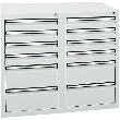 Schubladenschrank, 900x1000x500 mm, Schubladen 8x 100/4x 200 mm Produktbild