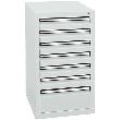 Schubladenschrank, 900x500x500 mm, Schubladen 6x 100/1x 200 mm Produktbild