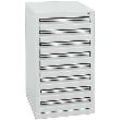 Schubladenschrank, 900x500x500 mm, Schubladen 8x 100 mm Produktbild