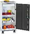 Werkzeug- und Materialschrank Serie 2000, fahrbar, 1 Schublade, 2 Fachböden Produktbild img2 S
