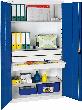 Werkzeug- und Materialschrank Serie 2000, 3 Schubladen, 3 Fachböden Produktbild img2 S