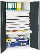Werkzeug- und Materialschrank Serie 2000, 8 Schubladen, 2 Fachböden Produktbild img2 S