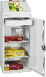 Werkzeug- und Materialschrank Serie 2000, 1 Schreibpultaufsatz, 1 Schublade, 2 Fachböden Produktbild img2 S