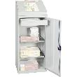 Werkzeug- und Materialschrank Serie 2000, 1 Schreibpultaufsatz, 1 Schublade, 2 Fachböden Produktbild
